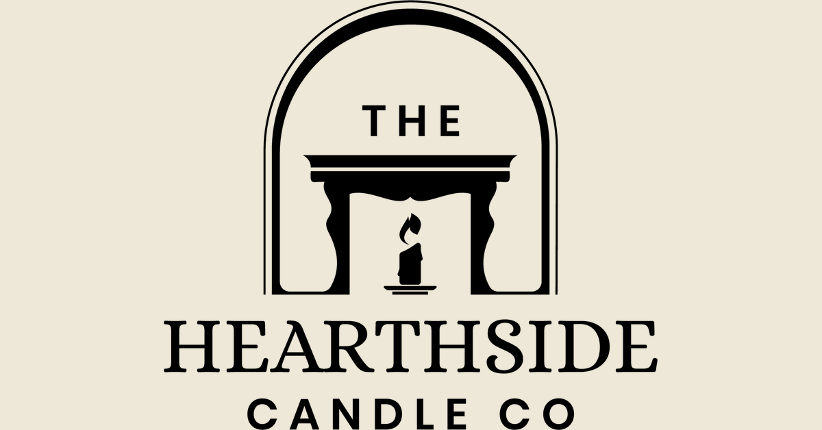 The Hearthside Candle Co Luxury Scented Candles with a Wooden Wick